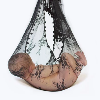 Эластичный фон для новорожденных Don & Judy, аксессуары для фотосъемки, Кружевное пеленание Маленького младенца, реквизит для фотосессии