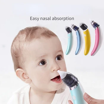 Новый Электрический Детский Назальный Аспиратор, Электрический очиститель носа, оборудование для Шмыганья Носом, Безопасное Гигиеническое средство для удаления соплей из носа Для новорожденных