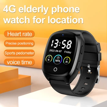 4G GPS WIFI Камера Пожилые Смарт-Часы для мониторинга артериального давления Android Smartwatch SOS Аварийные GPS-Часы