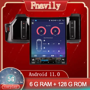 Fnavily Android 11 Автомобильный Радиоприемник Для Land Rover Range Rover Мультимедийная Система Плеер авторадио GPS Вертикальный Экран Tesla Style 15,6 