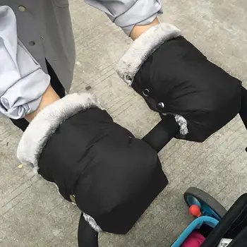 Детская коляска ZK40, Водонепроницаемые перчатки для защиты от тепла и холода, Аксессуары для детских колясок, Теплые принадлежности для мам